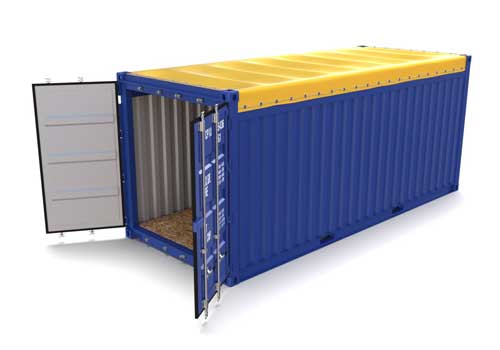 Contenedor dry cargo de 40 pies